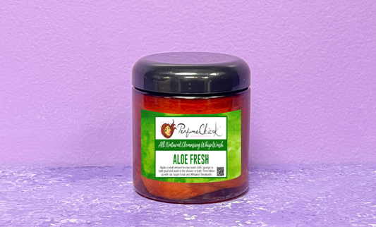 ALL NATURAL CLEANSING WHIP WASH  (ALOE FRESH) New Scent !!    8oz. Jar  (WHIPPED CREAM SOAP) image 0