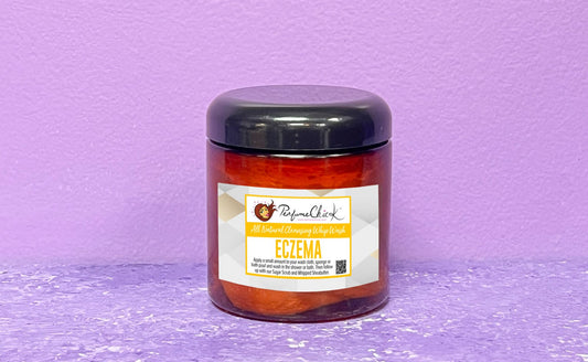 ALL NATURAL CLEANSING WHIP WASH (ECZEMA) !!     8oz. Jar (WHIPPED CREAM SOAP) image 0