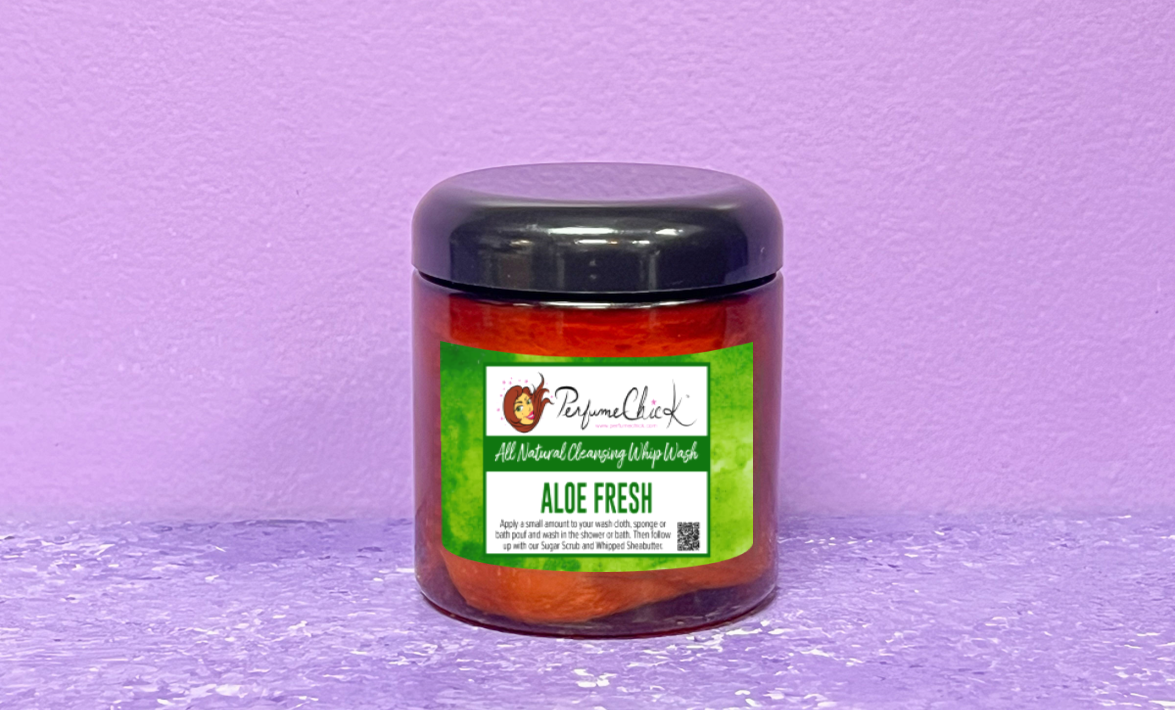 ALL NATURAL CLEANSING WHIP WASH (PINK SUGAR) !!       8oz. Jar      (WHIPPED CREAM SOAP)